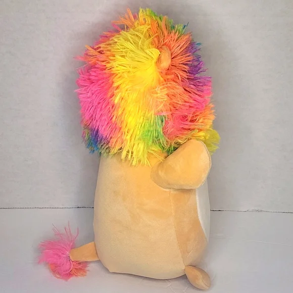 ❤️ LEONARD 🦁 Rainbow Lion HugMee Valentines 2024 Original Squishmallow ☆》NWT《☆ - Picture 5 of 8
